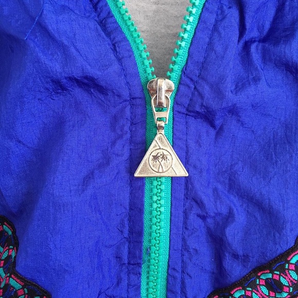 Vintage 80s windbreaker jacket jogger set - Picture 7 of 8